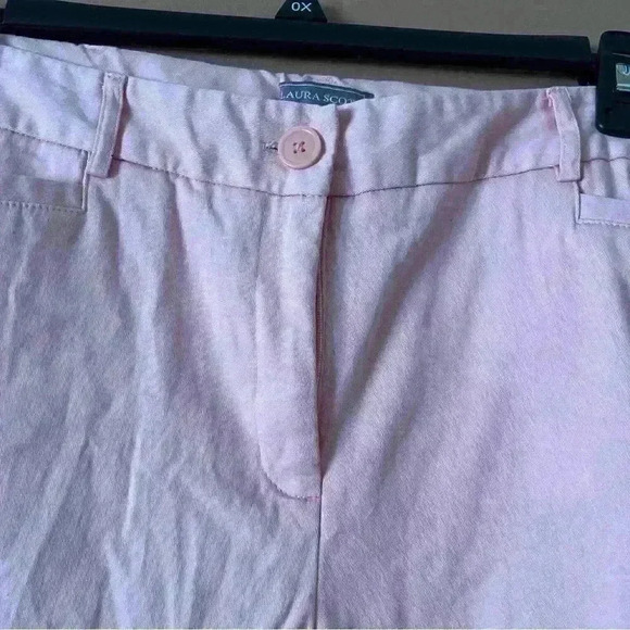 Laura Scott cotton blend pants like new condition size 16 - Picture 2 of 5